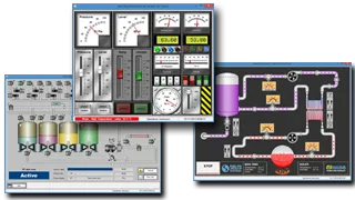 Verschiedene Winlog-Scada-Anwendungen