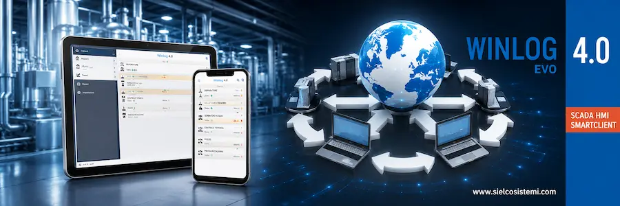Devices connecting to a SCADA system using Winlog Smart App